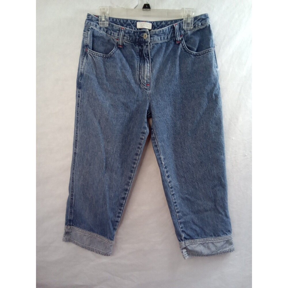 Christopher &Banks‎ Womens Size 8 Capri Cropped Denim